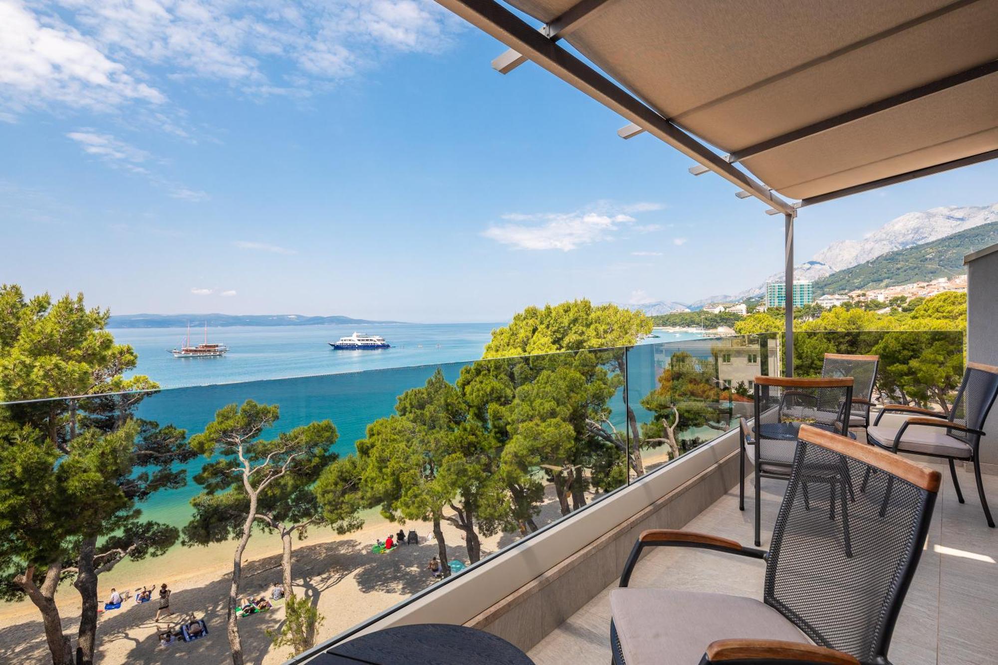 Hotel Central Beach 9 Makarska Room photo